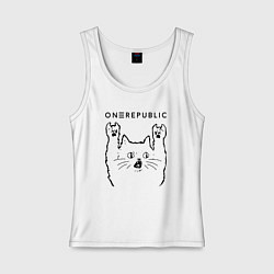 Женская майка OneRepublic - rock cat