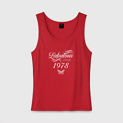 Женская майка Fabulous since 1978