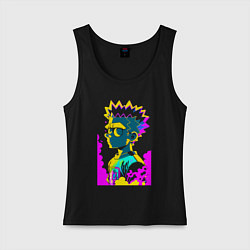 Женская майка Bart Simpson - pop art