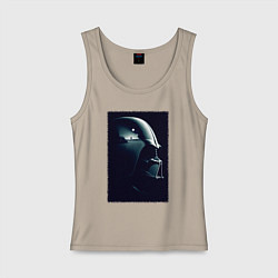 Женская майка Мысли вейдера