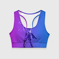 Топик спортивный женский Valorant, цвет: 3D-принт