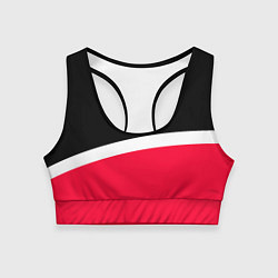 Топик спортивный женский DUCATI, цвет: 3D-принт