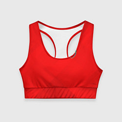 Топик спортивный женский ARSENAL, цвет: 3D-принт