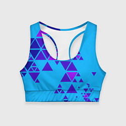 Топик спортивный женский Geometry, цвет: 3D-принт