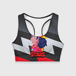 Топик спортивный женский Meg фанатский арт BrawlStars, цвет: 3D-принт