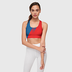 Топик спортивный женский PSG GRADIENT SPORT UNIFORM, цвет: 3D-принт — фото 2