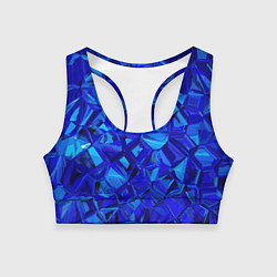 Топик спортивный женский Fashion pattern, цвет: 3D-принт