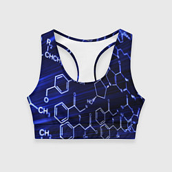 Женский спортивный топ Графическая химия