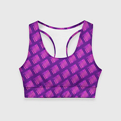 Топик спортивный женский Логотип Джи Айдл, цвет: 3D-принт