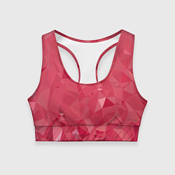 Топик спортивный женский Блеск геометрии, цвет: 3D-принт