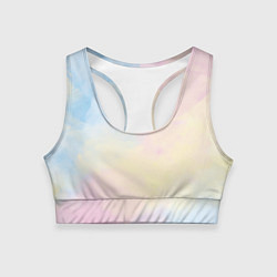 Топик спортивный женский Tie dye из сериала убийства в одном здании, цвет: 3D-принт