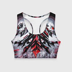 Женский спортивный топ Разлом в стене