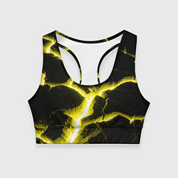 Топик спортивный женский The rift, цвет: 3D-принт