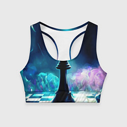 Женский спортивный топ Дымовая партия