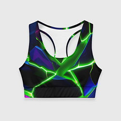 Женский спортивный топ Green glow