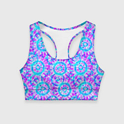 Женский спортивный топ Tie dye