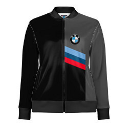 Олимпийка женская BMW БМВ, цвет: 3D-черный