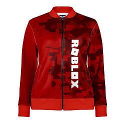 Олимпийка женская ROBLOX: Red Camo, цвет: 3D-красный