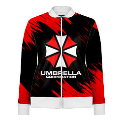 Олимпийка женская Umbrella Corporation, цвет: 3D-белый
