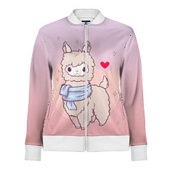 Олимпийка женская Альпака, цвет: 3D-белый