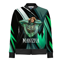 Олимпийка женская Манижа Manizha, цвет: 3D-черный