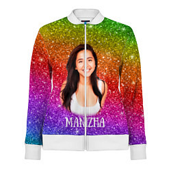 Женская олимпийка Manizha Радужные блестки