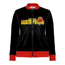 Олимпийка женская FFDP Five Finger Death Punch, цвет: 3D-красный