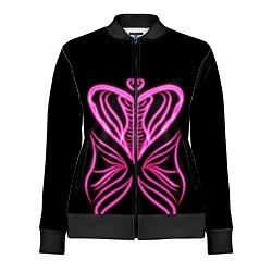 Олимпийка женская Бабочка любви, цвет: 3D-черный