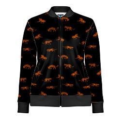 Женская олимпийка Тигры паттерн Tigers pattern