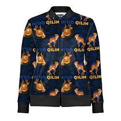 Женская олимпийка Фантастические Твари Qilin паттерн