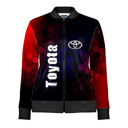 Олимпийка женская ТОЙОТА Toyota Графика, цвет: 3D-черный