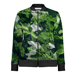 Женская олимпийка Camouflage Pattern Камуфляж Паттерн