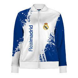 Олимпийка женская Реал Мадрид краска, цвет: 3D-белый