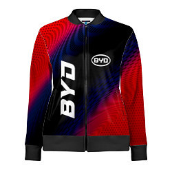 Олимпийка женская BYD красный карбон, цвет: 3D-черный