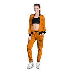 Олимпийка женская Prisoner Orange, цвет: 3D-черный — фото 2