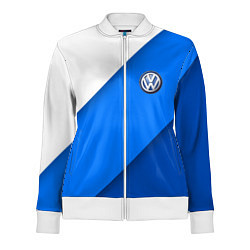 Женская олимпийка Volkswagen - голубые линии