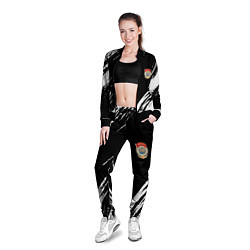 Олимпийка женская Ссср спортивный стиль, цвет: 3D-черный — фото 2