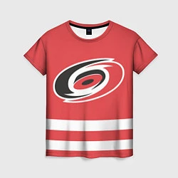 Футболка женская Carolina Hurricanes, цвет: 3D-принт