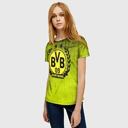 Футболка женская Borussia5, цвет: 3D-принт — фото 2