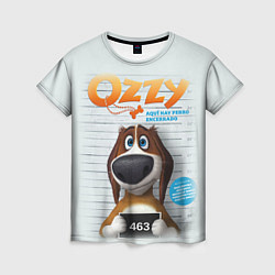 Футболка женская Ozzy Dog, цвет: 3D-принт