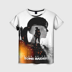 Футболка женская Rise of the Tomb Raider 1 цвета 3D-принт — фото 1