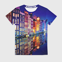 Женская футболка Амстердама - Нидерланды