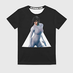 Футболка женская Ghost In The Shell 14, цвет: 3D-принт