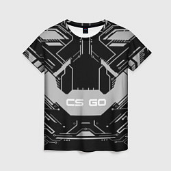 Женская футболка CS:GO Black collection