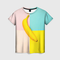 Футболка женская Banana, цвет: 3D-принт