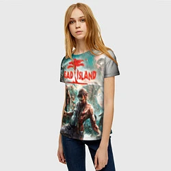 Футболка женская Dead Island, цвет: 3D-принт — фото 2