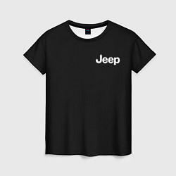 Футболка женская Jeep, цвет: 3D-принт