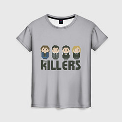 Футболка женская The Killers Boys, цвет: 3D-принт
