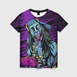 Футболка женская Lil Wayne Art, цвет: 3D-принт