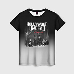 Футболка женская Hollywood Undead: Day of the dead, цвет: 3D-принт